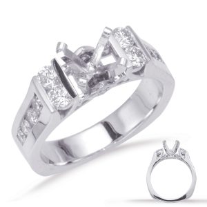 White Gold Engagement Ring