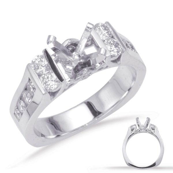 White Gold Engagement Ring