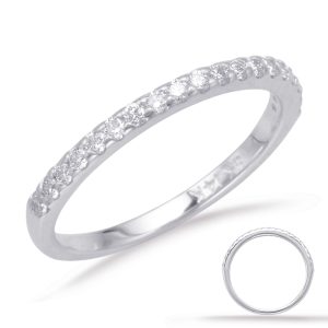 White Gold Matching Band White Gold Matching Band
