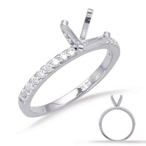 White Gold Engagement Ring