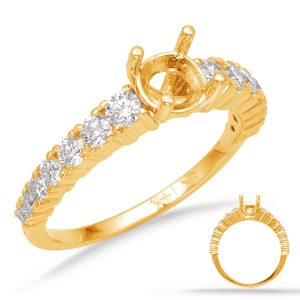 Yellow Gold Engagement Ring