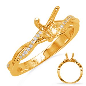 Yellow Gold Engagement Ring Yellow Gold Engagement Ring