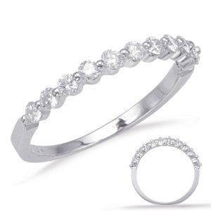 White Gold Matching Band White Gold Matching Band
