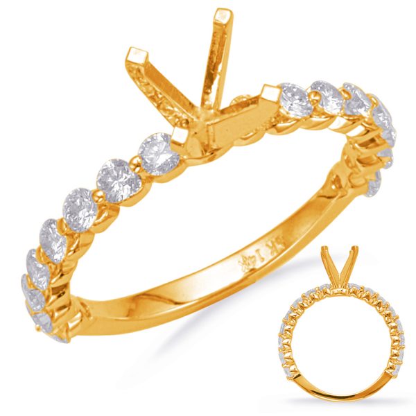 Yellow Gold Engagement Ring