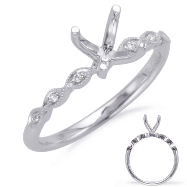 White Gold Engagement Ring