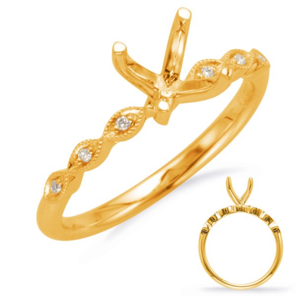 Yellow Gold Engagement Ring