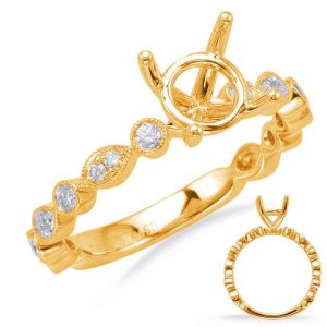 Yellow Gold Engagement Ring Yellow Gold Engagement Ring