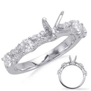 White Gold Engagement Ring
