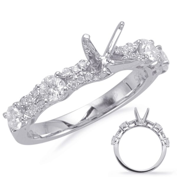 White Gold Engagement Ring