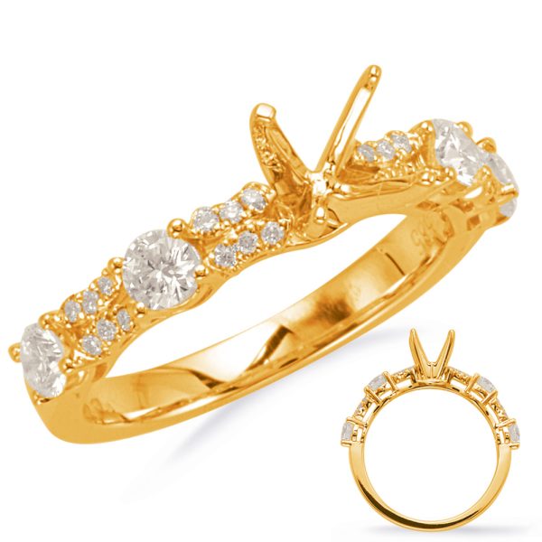 Yellow Gold Engagement Ring