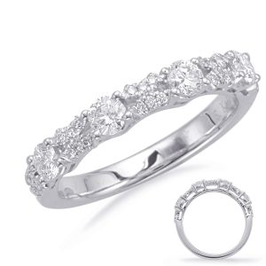 White Gold Matching Band