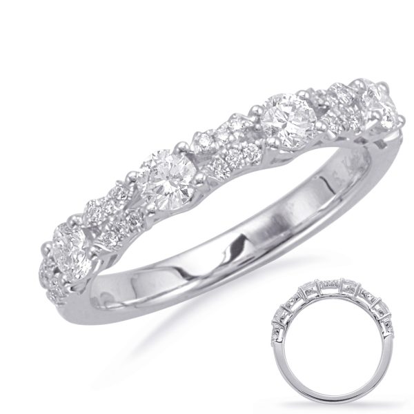 White Gold Matching Band