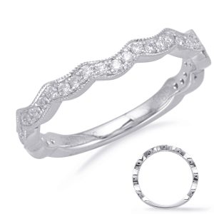White Gold Matching Band