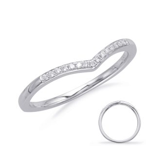 White Gold Matching Band