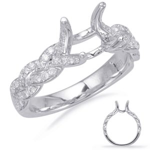 White Gold Engagement Ring