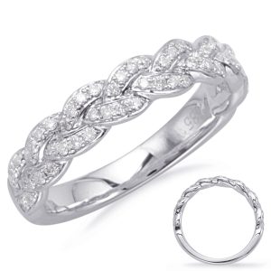 White Gold Matching Band
