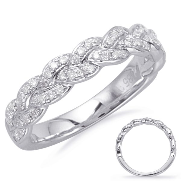 White Gold Matching Band