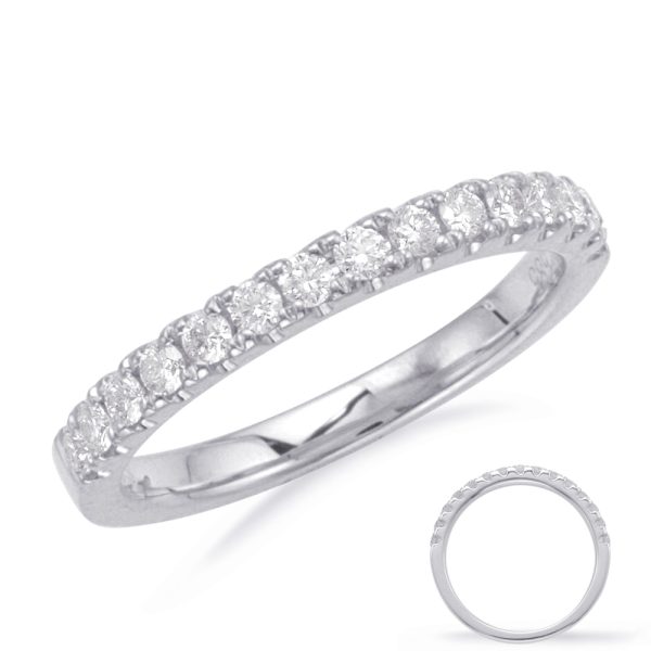 White Gold Matching Band