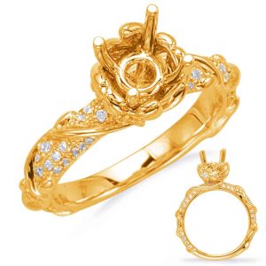 Yellow Gold Engagement Ring