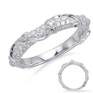 White Gold Matching Band