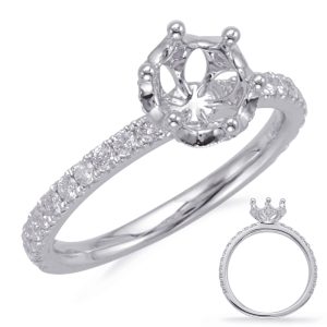 White Gold Engagement Ring