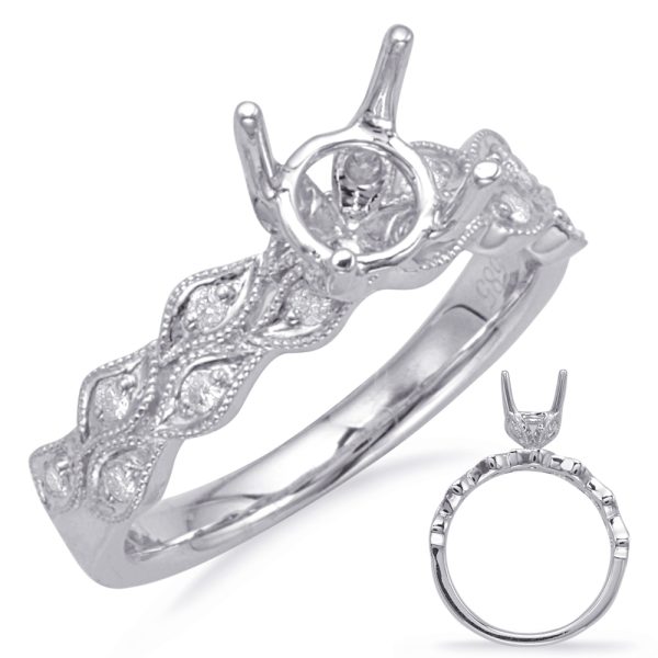 White Gold Engagement Ring