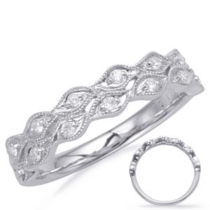 White Gold Matching Band