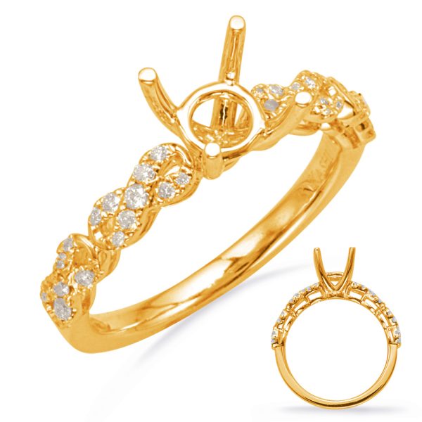 Yellow Gold Engagement Ring