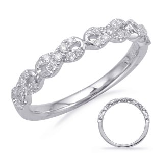 White Gold Matching Band