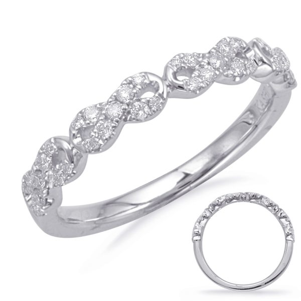 White Gold Matching Band