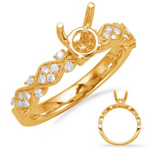Yellow Gold Engagement Ring