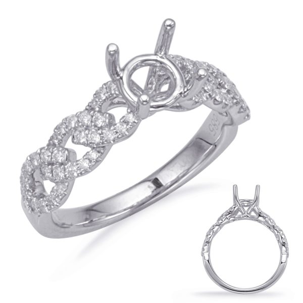 White Gold Engagement Ring