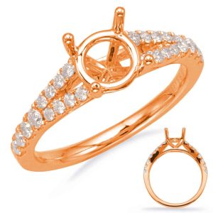 Rose Gold Engagement Ring