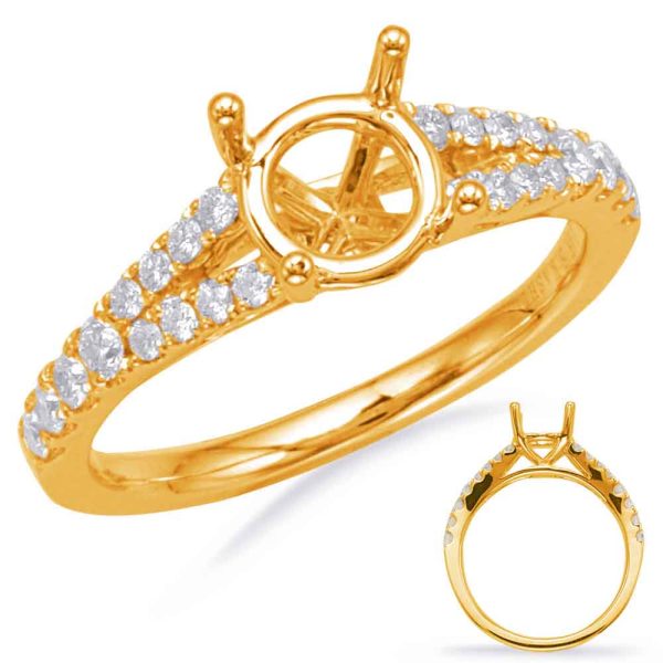 Yellow Gold Engagement Ring
