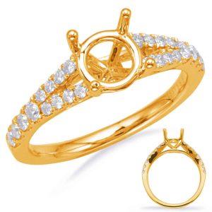 Yellow Gold Engagement Ring