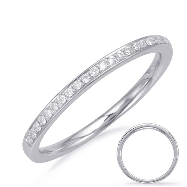 White Gold Matching Band