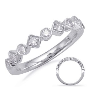 White Gold Matching Band