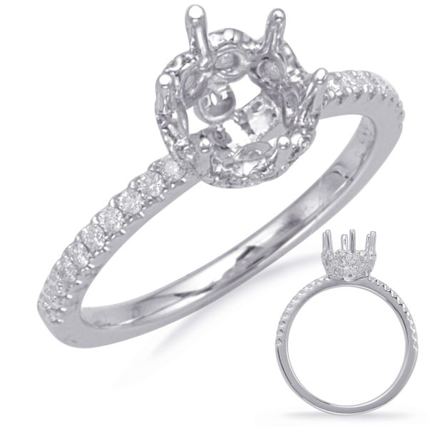 White Gold Engagement Ring