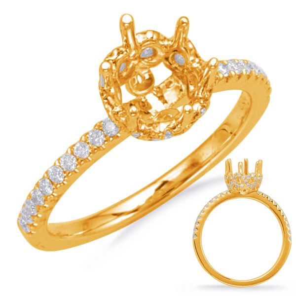 Yellow Gold Engagement Ring
