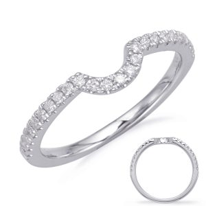 White Gold Matching Band White Gold Matching Band