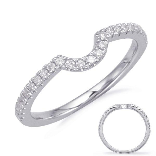 White Gold Matching Band