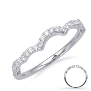 White Gold Matching Band White Gold Matching Band