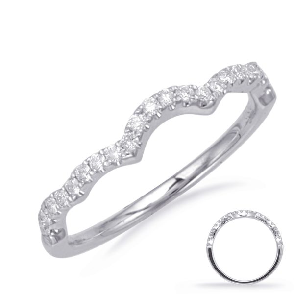White Gold Matching Band