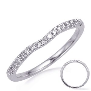 White Gold Wedding Band