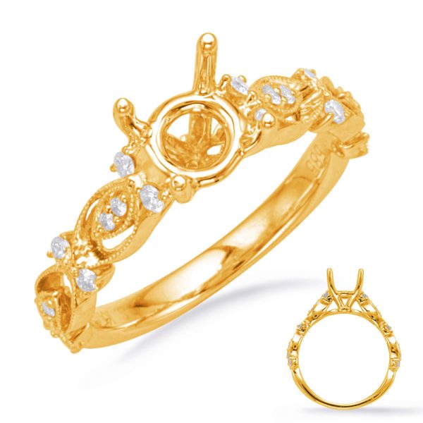 Yellow Gold Engagement Ring