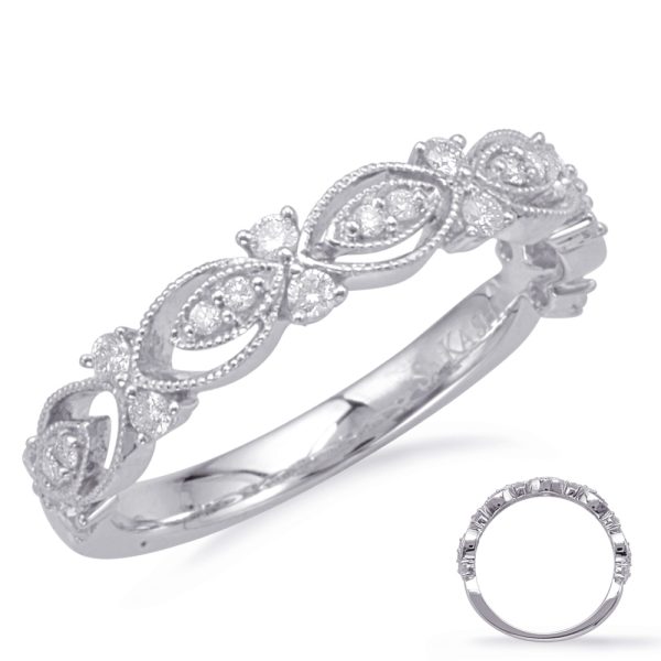 White Gold Matching Band