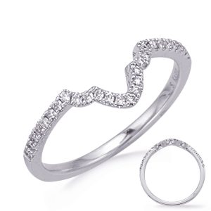 White Gold Wedding Band