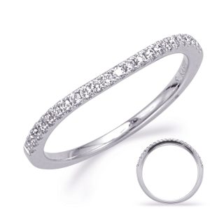 White Gold Wedding Band