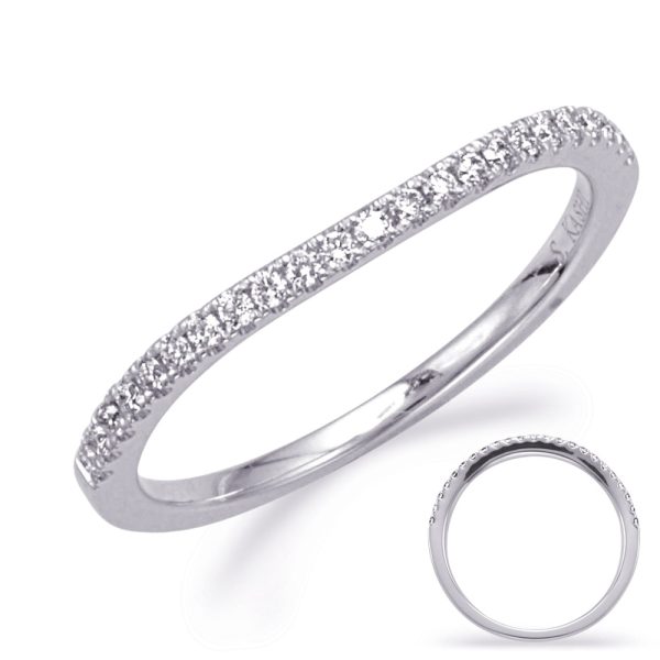 White Gold Wedding Band