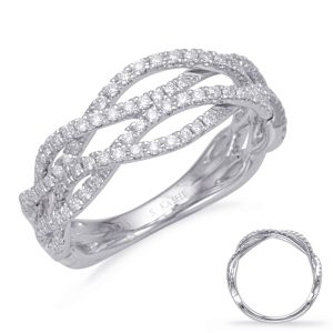 White Gold Matching Band